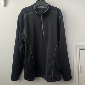 Under Armour men’s black jacket XL extra large quarter zip pullover style